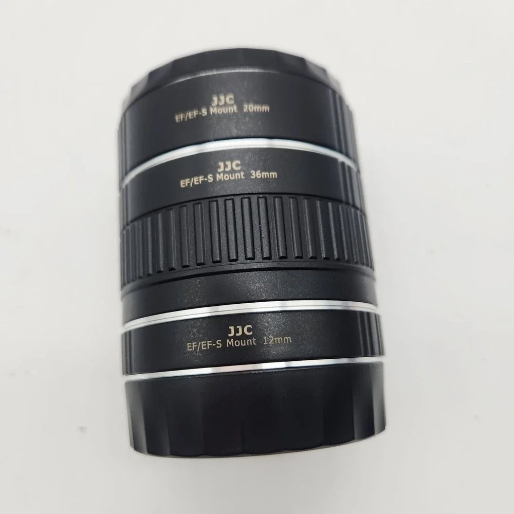 JJC Auto Focus Extension Tube Set 12mm 20mm 36mm for Canon EOS EF EF-S Mount